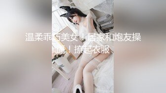 温柔乖巧美女！居家和炮友操逼！撩起衣服