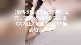 【最新极品抄底】成都地铁医院抄底惊现无内长腿美女 各式内内让人喷血 幻想扒下推到啪啪 (10)