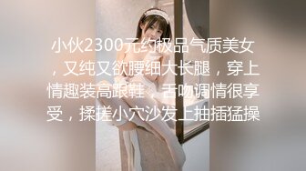 小伙2300元约极品气质美女，又纯又欲腰细大长腿，穿上情趣装高跟鞋，舌吻调情很享受，揉搓小穴沙发上抽插猛操